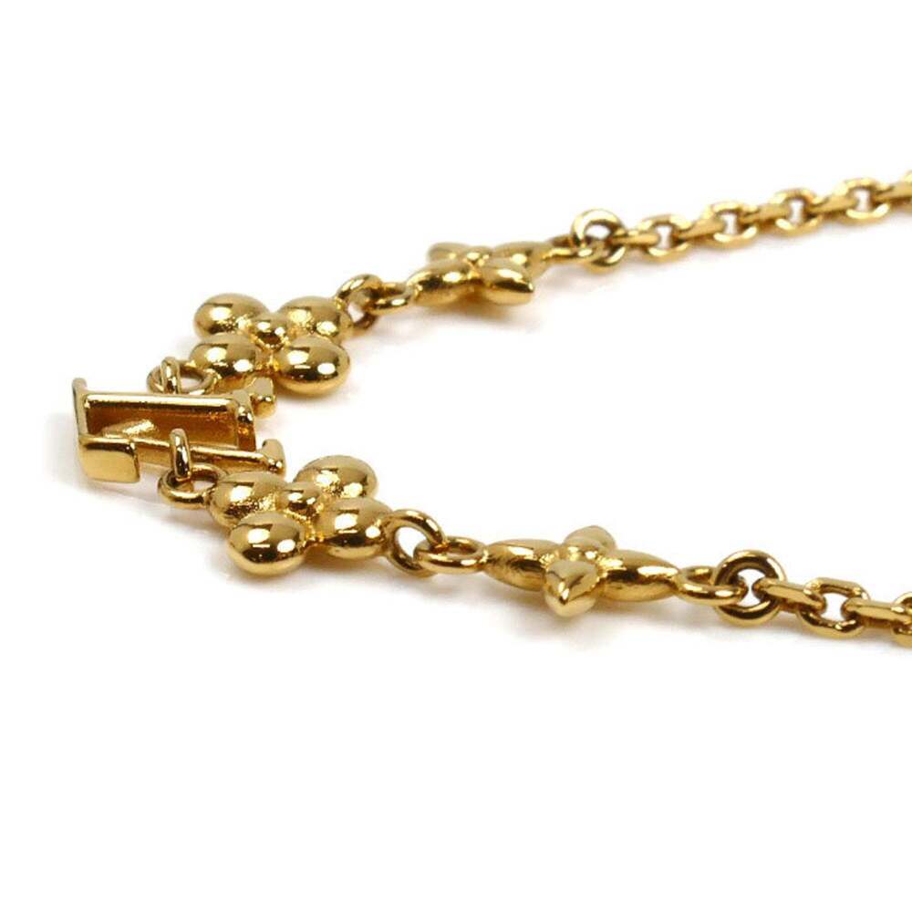 LOUIS VUITTON Gold Necklace - Picture 2 of 7